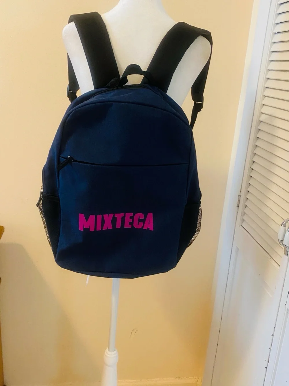 Mixteca brand new navy blue backpack